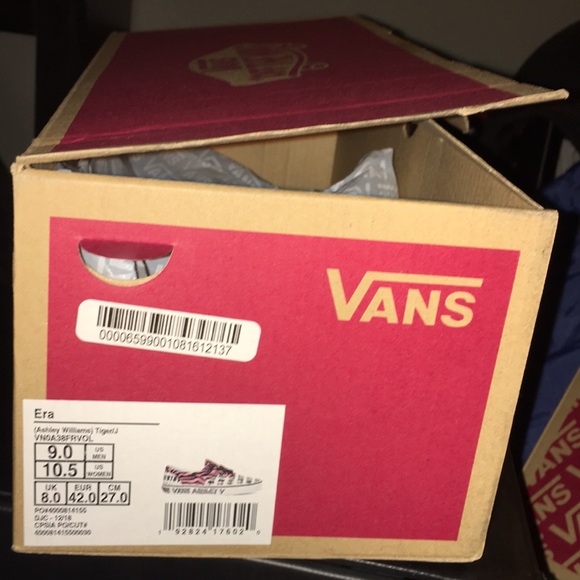 Vans x Ashley Williams Era Sneakers 10.5 Womens NWT - Picture 7 of 8